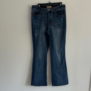 Democracy Dark Blue Flare Jeans